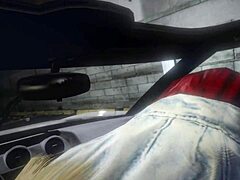 First person hooker sex in car