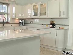 see unfaithful british mature gill ellis flaunting giant melons?