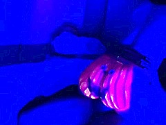 happy halloween with my couple in homemade costumes