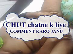indian milf gets fat cock after intense foreplay session.