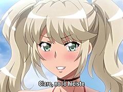 Ecchi Older Sister Squeezes Me In Hentai Blowjob Scene