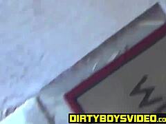 Watch these horny twinks get naughty with anal and doggystyle at home