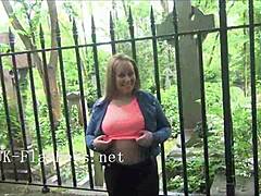 Ashley Rider Flashing Naughty in Public London!