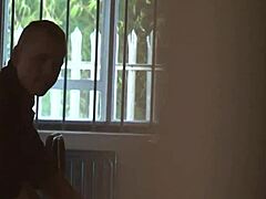 British gay jocks banging at factory