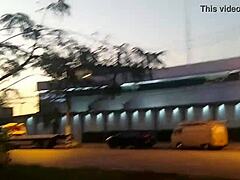 i dragged a dick from the square to my car for creampie fun