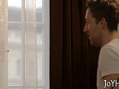 A young woman with a perfect body has a nice sexual experience with her partner