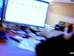 Lou Charmelle's hardcore anal scene in massage parlour