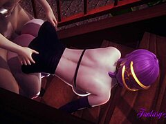 Japanese manga and anime porn featuring LOL KDA hentai