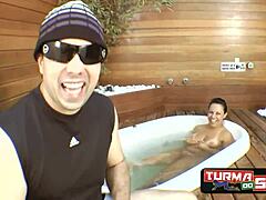 Delicious Melissa Pitanga Arrives For A Tasty Treat With Frotinha Porn Star.