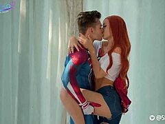 spider-man banging sia siberia at home, so wet!