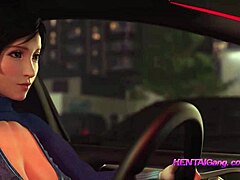 Beautiful MILF in hot high-definition Tifa parody