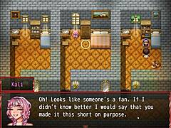 Cute maids in Harem In Another World get blown
