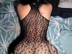 The brunette I hired has a stunning ass that begs for a big cock.