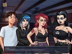 A summer-themed adult animated series with PC gameplay