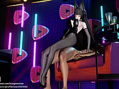 Miyabi in anime hentai adventure!