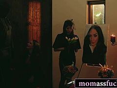 Glamorous Rich MILF Takes Anal Pounding from Grim Reaper