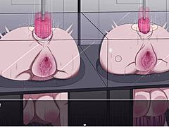 hey, jerking off the protagonist and her friend in front of a crowd - living fleshlight strike squad