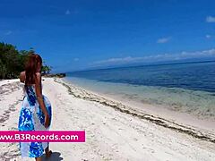 subtle outdoor fun with a beach blowjob surprise