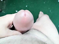 Naked bear from Finland, gay dildo action