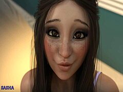 Petite teens get rough anal in parking garage with big cock