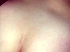 Teen takes hard backshots with monster black cock