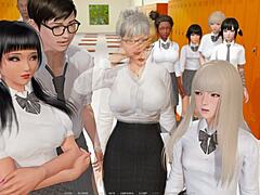 teen student explores wild desires in ripples part 9 gameplay adventure