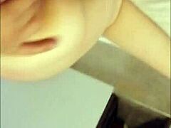 colombian girl enjoys anal blowjob