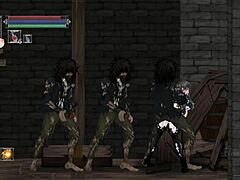 Night scenes in the slums underground passage