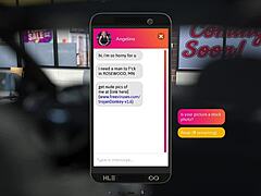 Teacher with big tits and ass in summer heat