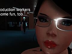 wbe office bitch cartoon scene