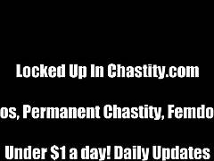Chastity journey with a femdom twist: a POV experience