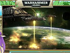 Inquisitor trainer in a world of Warhammer 40k gets some anal sex