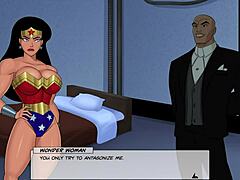 Wonder Woman Fucked Hard by Lex Luthor’s Monster Cock in Cartoon Chaos. Clothes Ripped in Unlimited Action!