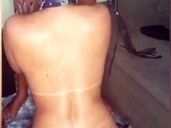 Collared Wife USED by Hung Stud, SLAPS, CHOKING, WHIPS - Full on RED