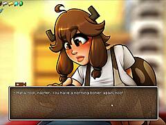 Hornycraft Parody Hentai Blowbang Double Creampie Alex!