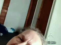 spitting cum on juicy tits! 😜