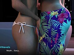 Teen Stacey with perfect body and big ass in WVM 184 homemade video.