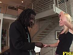 Fhuta's first experience with an African American man