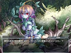 the dryad in this anime hentai game is a beautiful character with lots of fun interactions.