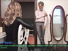 A Wife and Stepmother in Wild Hentai Game Action