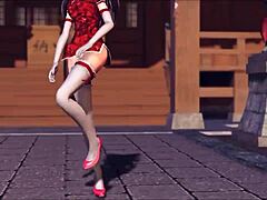 Check out Reim from Touhou in this Pinkcat 3D cartoon hentai