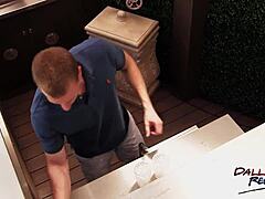 johnny and robbie rivers barebacking in the penthouse pool