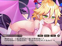 Monster Girl TDX titty fuck with huge anime tits, cumshot incoming! 💦