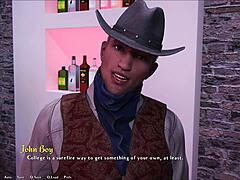 In Being a Dik game, chapter 222 chick route features steamy hentai encounters