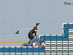 Cute blonde says, 'I'm in hentai sex with men in forby act in this new erotic hentai game.'