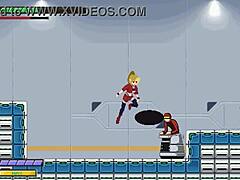 Cute blonde says, 'I'm in hentai sex with men in forby act in this new erotic hentai game.'