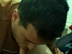 Amateur Slut Sucks My Cock In Gay Blowjob Session