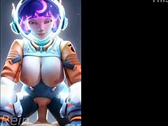 In this 3D hentai collection, characters engage in blowjobs and creampies.