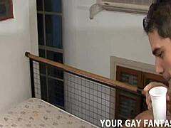 First Hardcore Gay Threesome With Old And Young