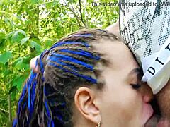 Public blowjob on huge cock makes me go wild!